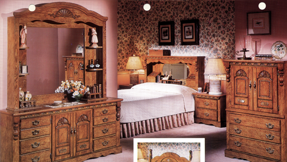 Ashley wooden bedroom furniture