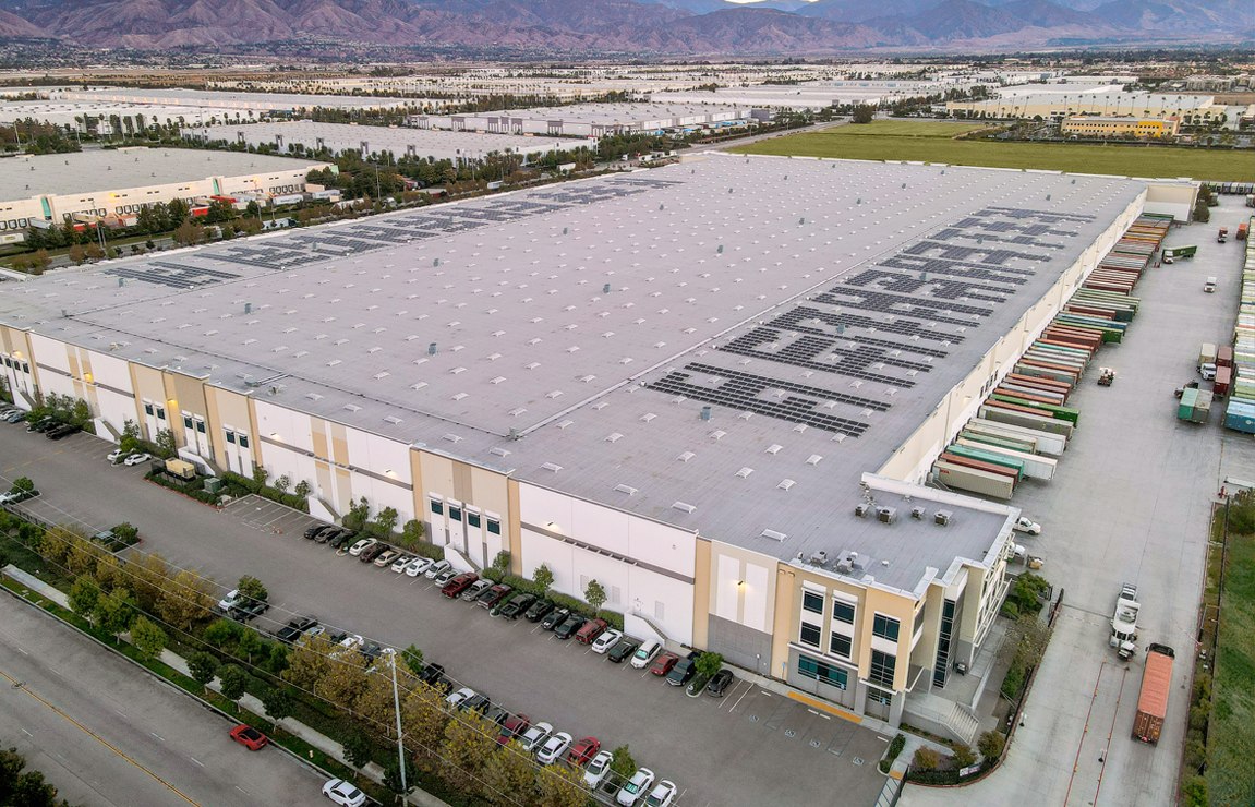 Aerial view of Redlands facility